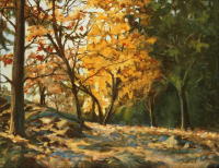 Autumn Landscape, 14 x 18