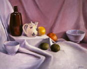 Still Life with Bowls, 16 x 20